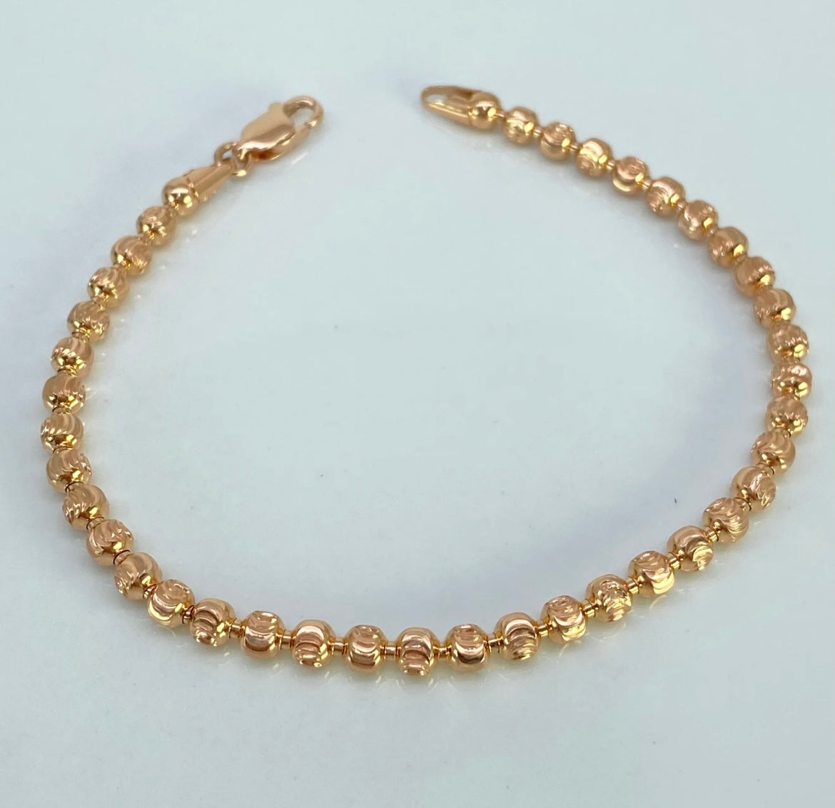 Moon Cut Bracelet - Rose Gold